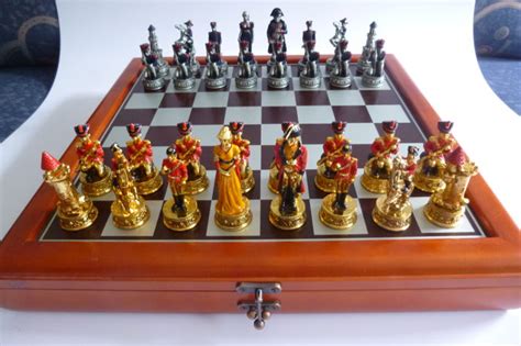 napoleon vs wellington chess set